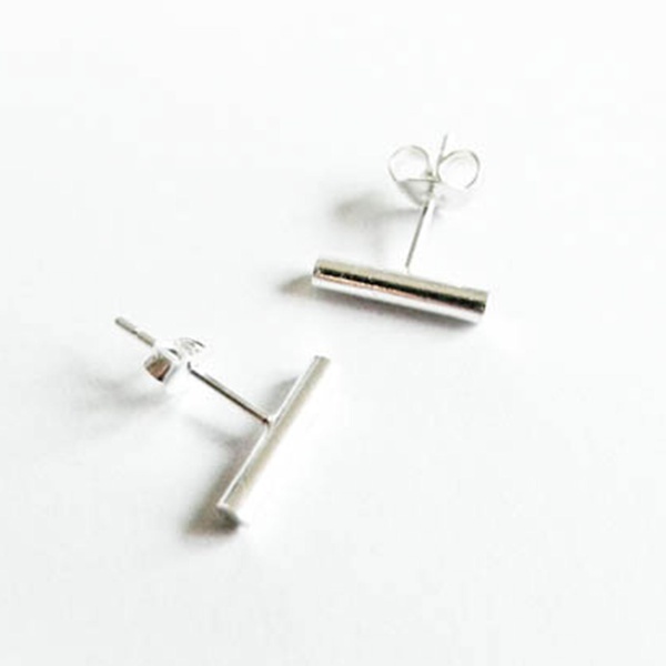 Ohrstecker "Bars" Silber