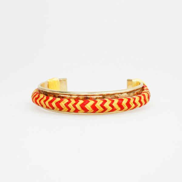 Bracelet Gelb Rot