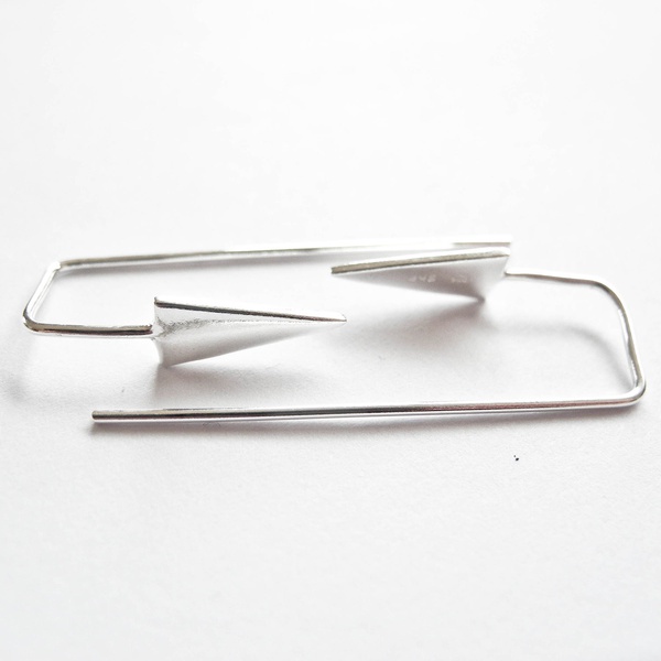 Ohrhaken"Triangel" Silber