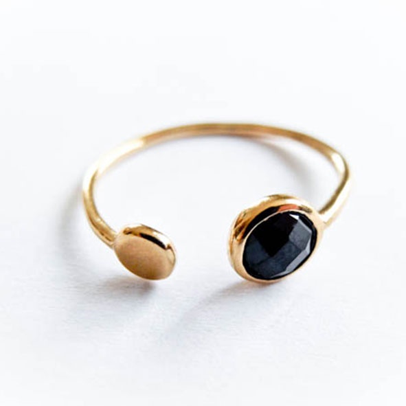 Spinell "Double Point" Gold