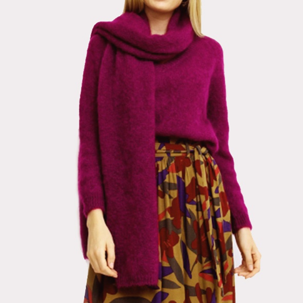 Schal Amelette Cerise