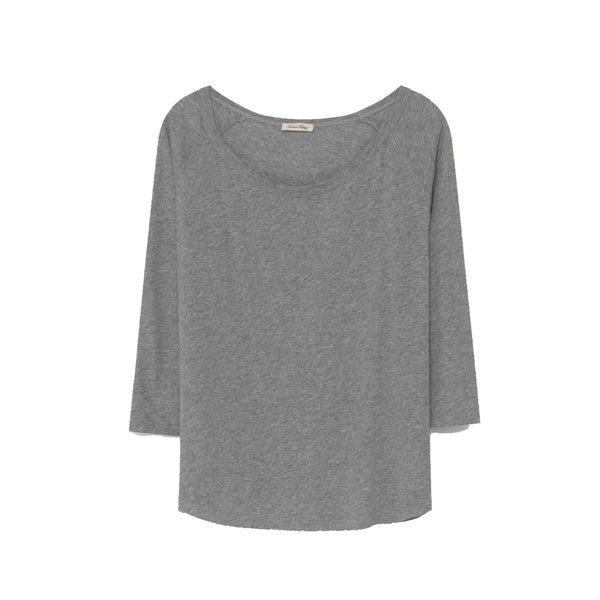 Damen T-Shirt Sandy Sky Grey