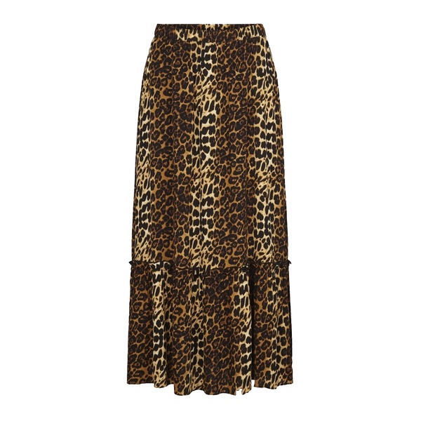 Elinor Maxi Skirt Brown Leo
