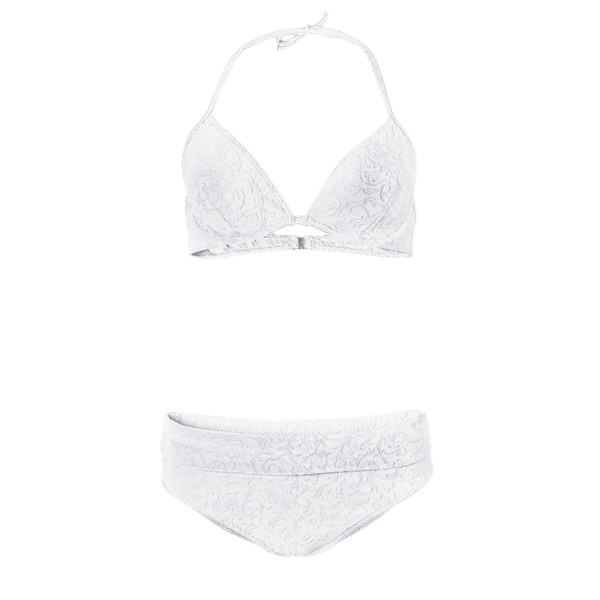 Capri Seaweed Medallion white