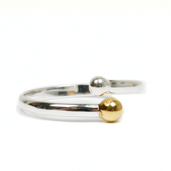 Ring Twins Gold SIlber