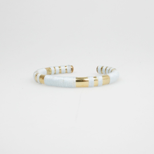 Bracelet Hellblau Gold