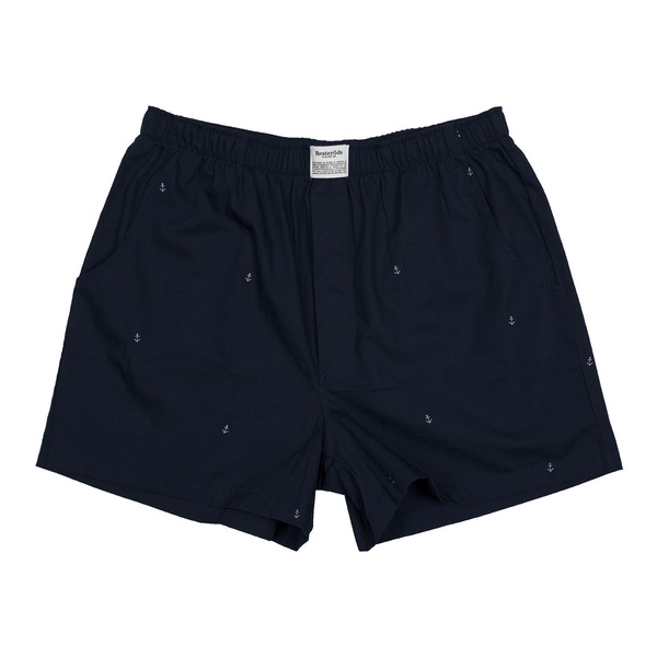 Resteröds Pyjama Shorts Navy / Anker
