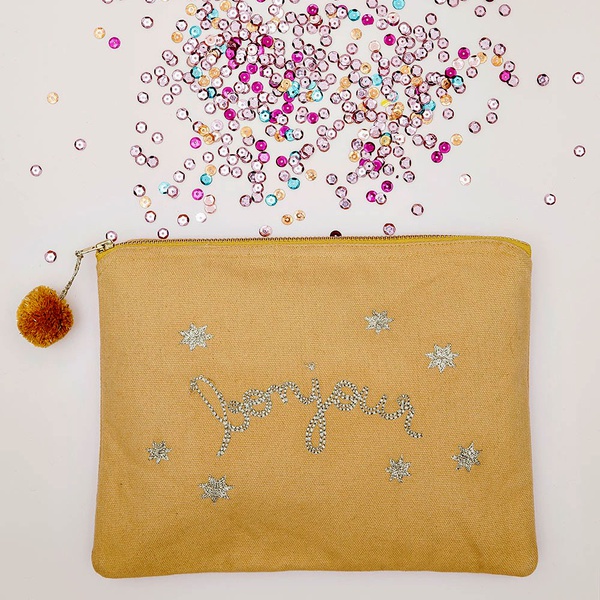 Nilima Bonjour Pochette Ocre