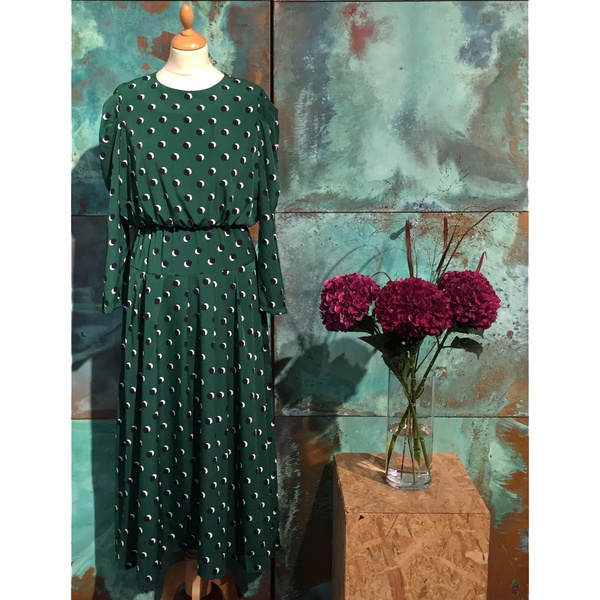 Choco Maxi Dress Green