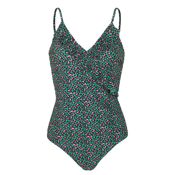 Leo Frill Suit Green