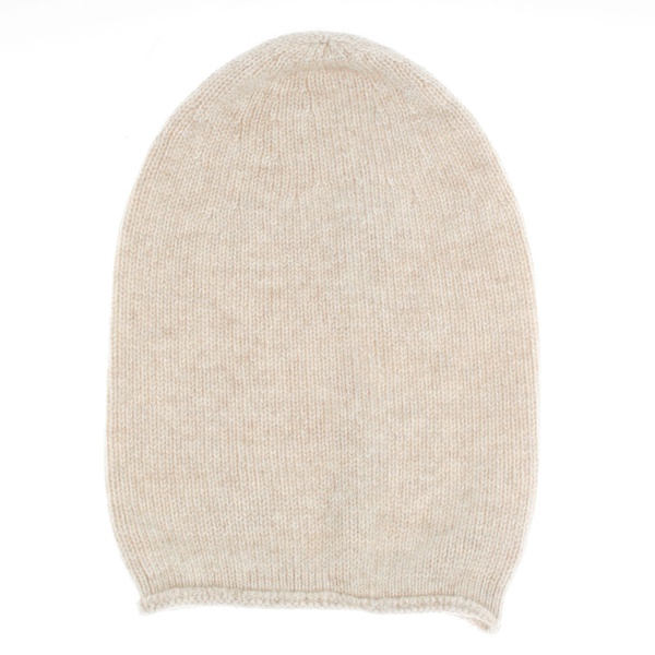 Kaschmir Strickmütze Silver