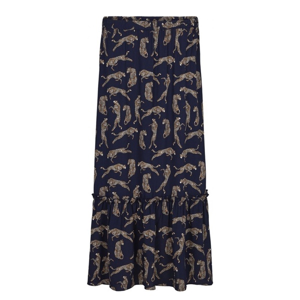 Welis Maxi Skirt Leopard