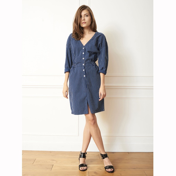 Riki Dress Indigo