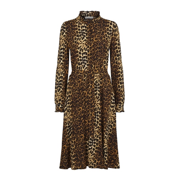 Elinor Dress Brown Leo