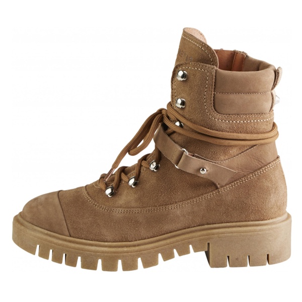Harper Taupe Suede