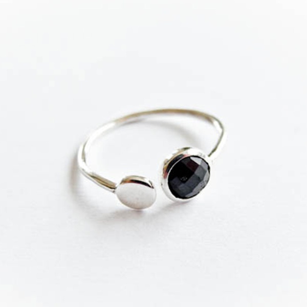 Spinell "Double Point" Silber