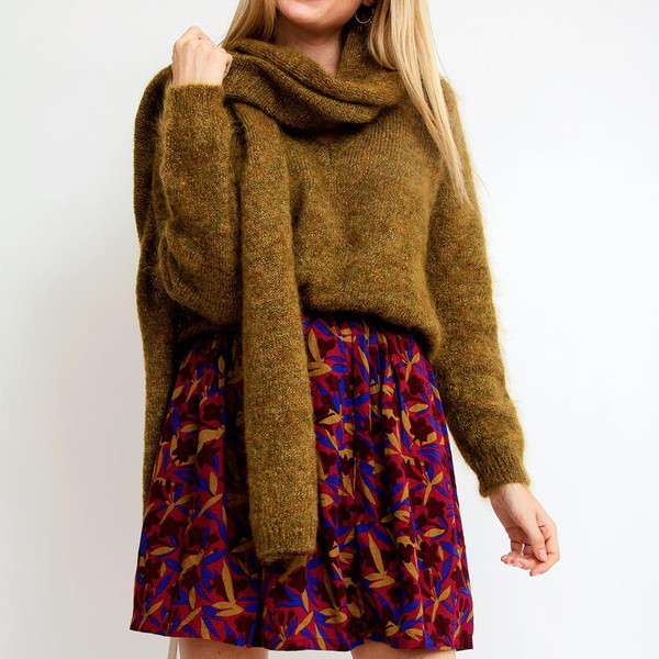 Schal Amelette Bronze