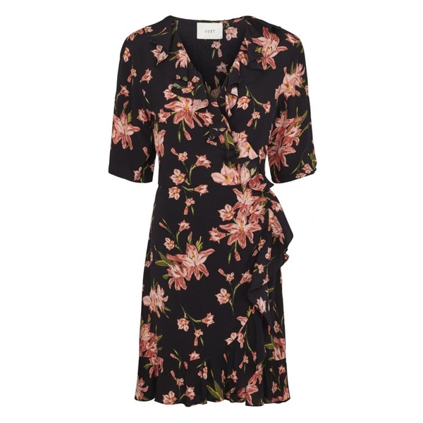 Oline Wrap Dress Cole