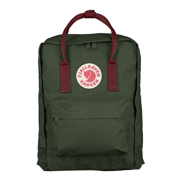 Kanken Forest Green / Ox Red